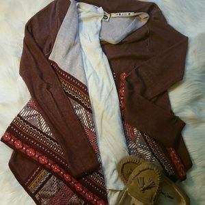 Roxy boho Sweater wrap